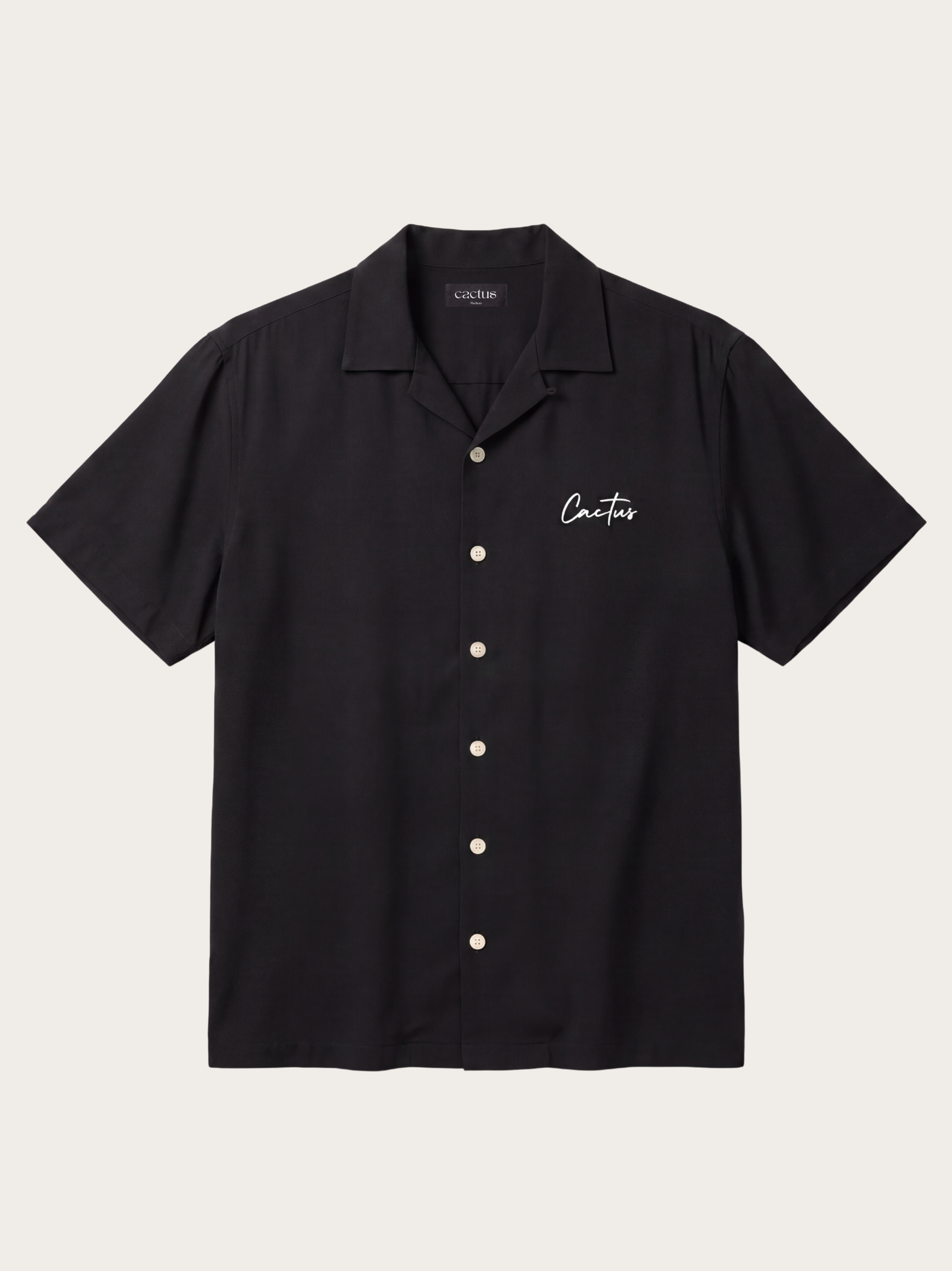 Black Relaxed-Fit Shirt